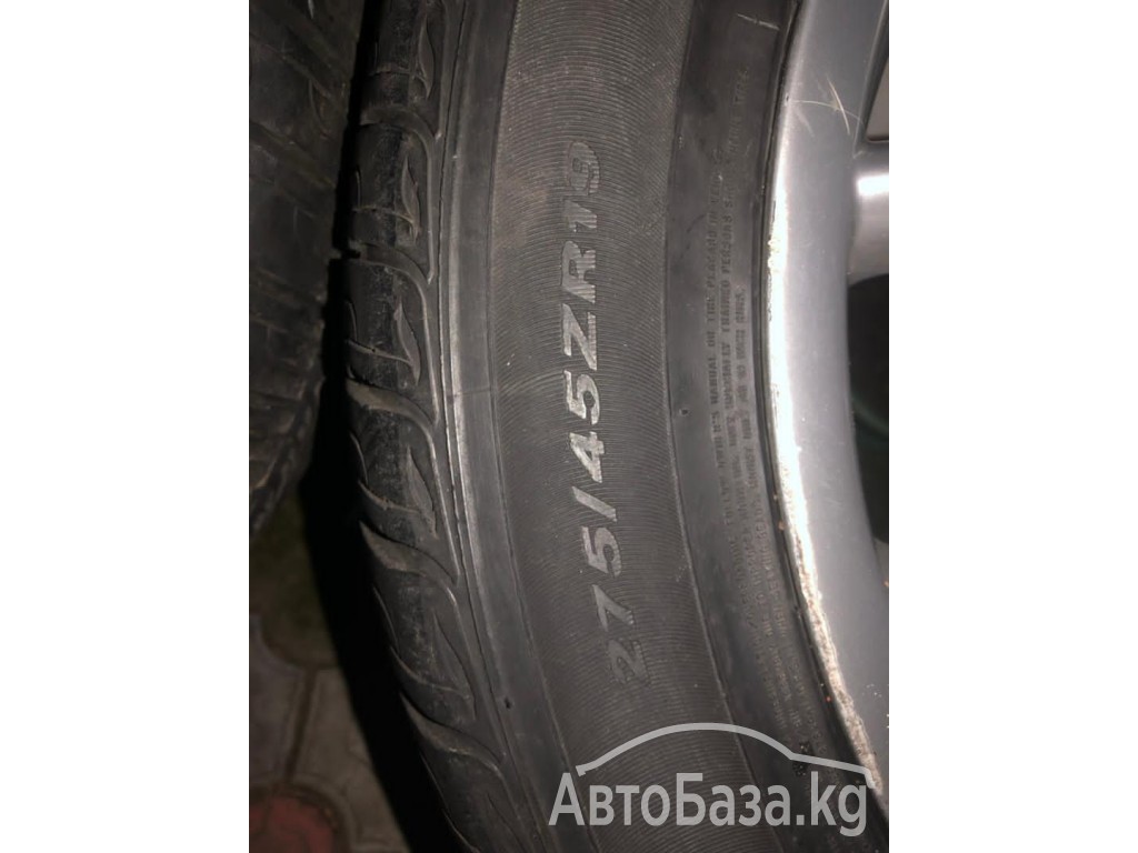 Продаю диски от Porche Cayenne 275/45/R19 с летней резиной