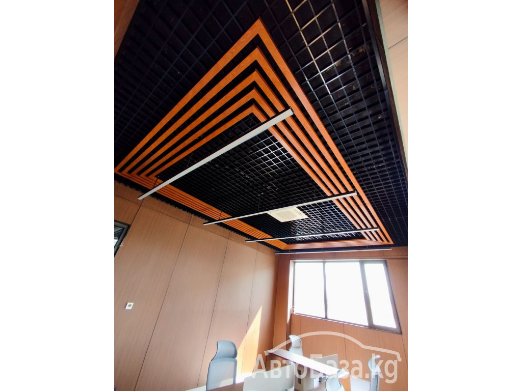 Продажа и установка всех видов подвесных потолков