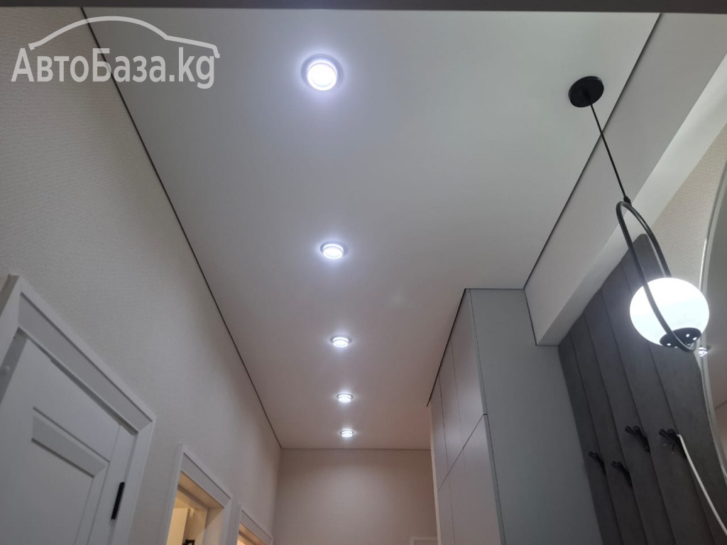 Натяжные потолки. Современный потолок за 1 день!