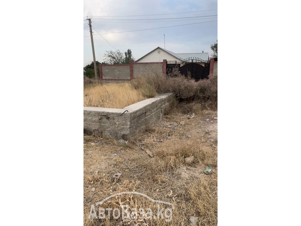 Продается дачный участок в савхозе Ала-Тоо, красная срочная цена