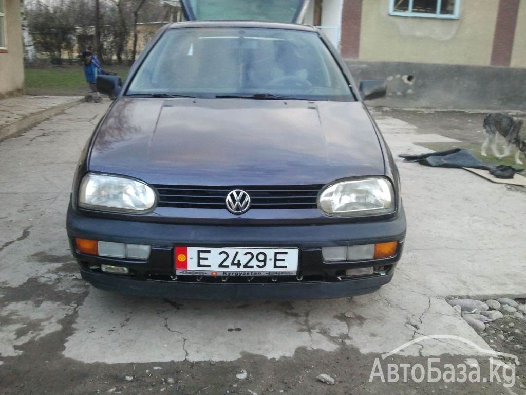 Volkswagen Golf 1992 года за ~258 700 сом