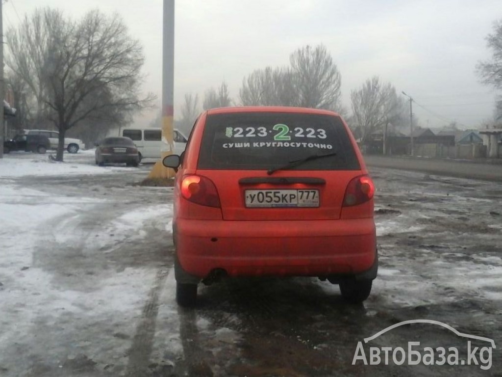 Daewoo Matiz 2013 года за ~265 500 сом