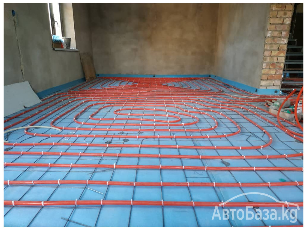 Теплый пол. Отопление любой сложности в Бишкеке