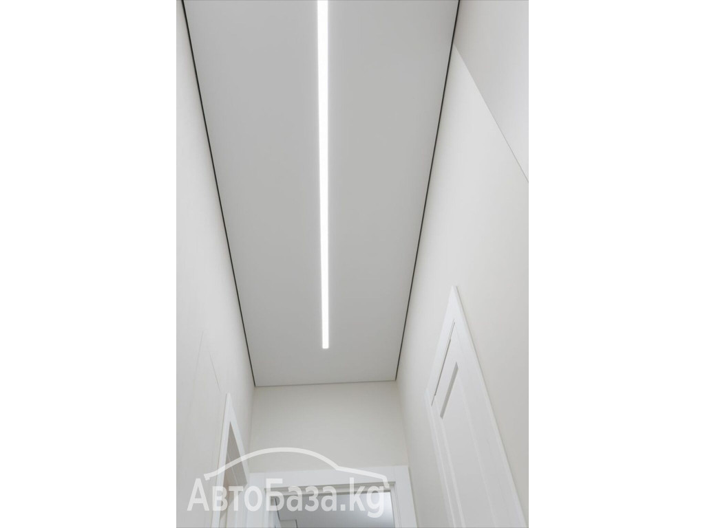 Установить натяжной потолок.