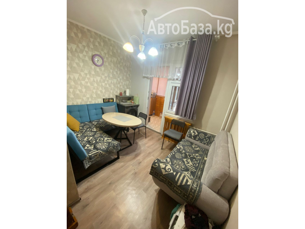 Продается 3-комнатная квартира.Мкр. Асанбай! Индив планировка