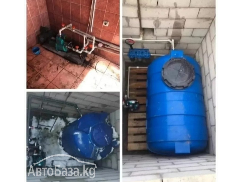 УСТАНОВКА НАСОСОВ  МОНТАЖ И ЗАМЕНА  СКВАЖИН