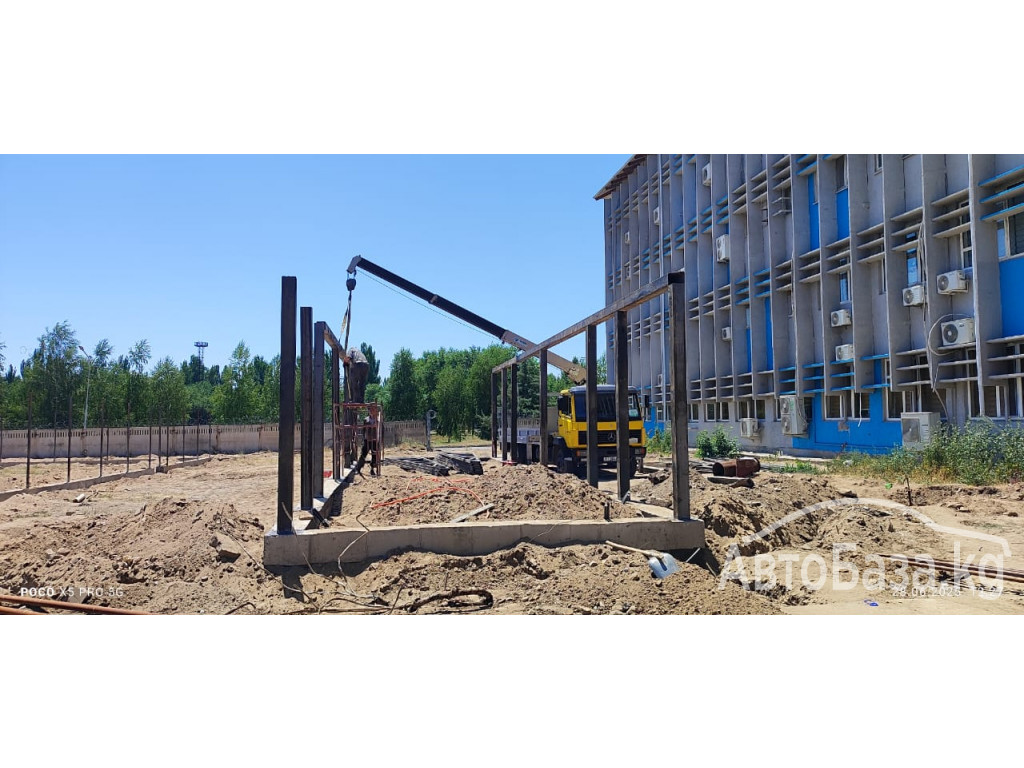 Услуги крана манипулятора Бишкек 