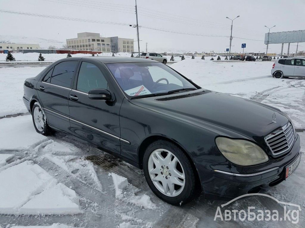 Mercedes-Benz S-Класс 2000 года за ~462 200 сом