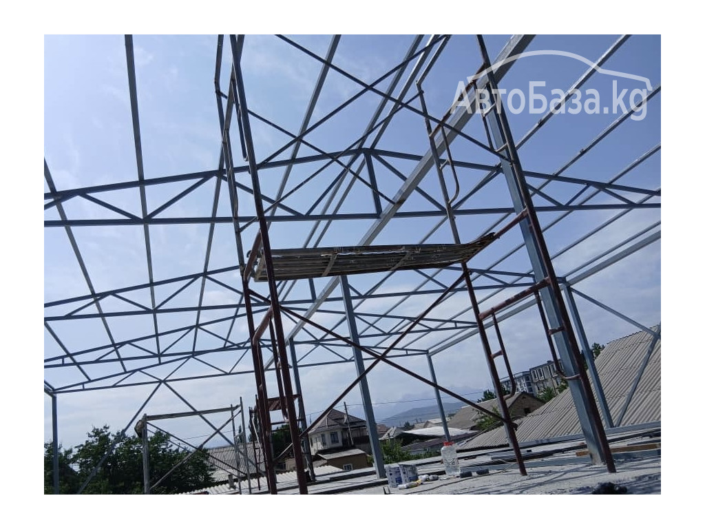 Строительная компания, строители из сэндвич панелей, металла.