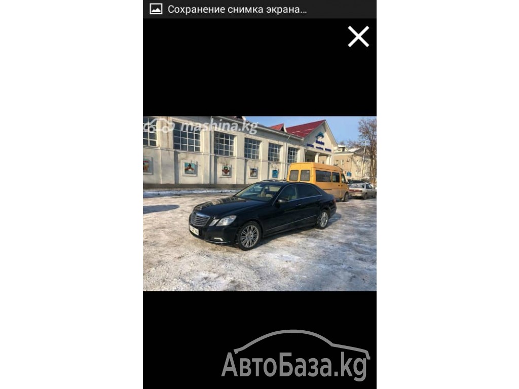 Mercedes-Benz E-Класс 2010 года за ~974 200 сом