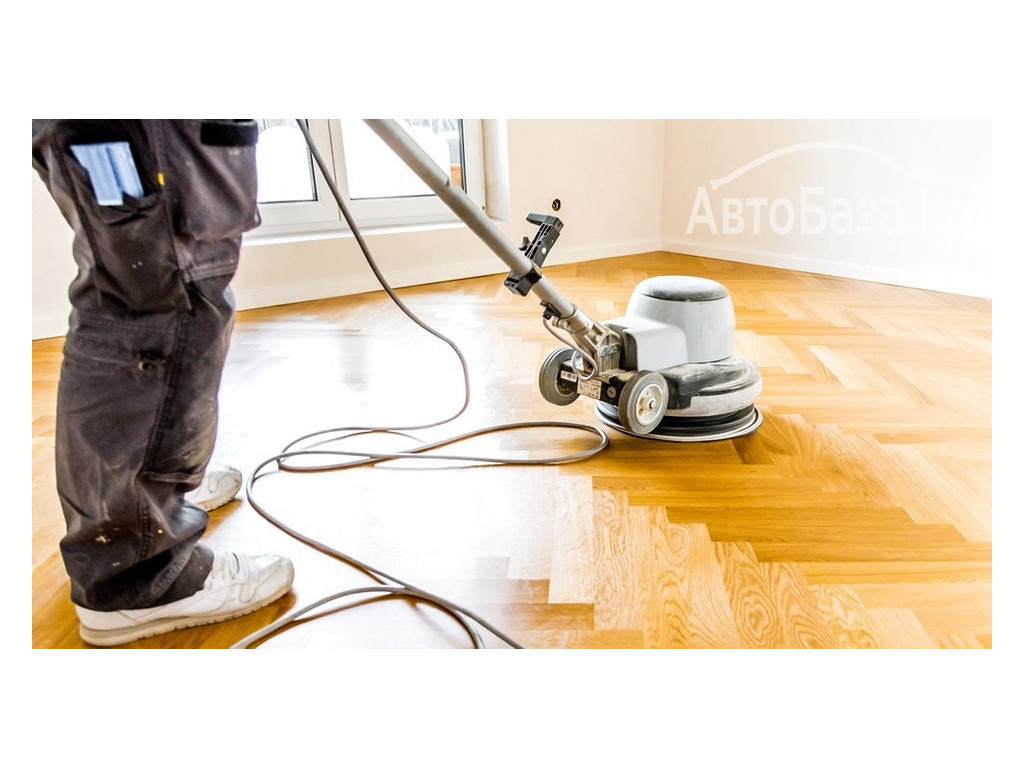 Шлифовка пола Бишкек. Циклевка пола, паркета 