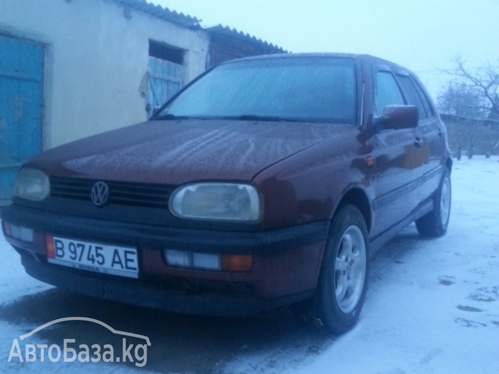 Volkswagen Golf 1992 года за ~218 500 сом