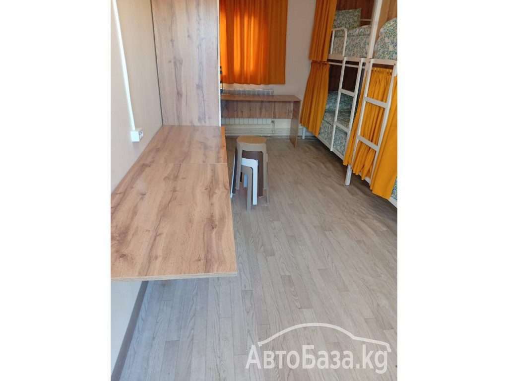 Новый хостел. Акция на месяц 8000 сом