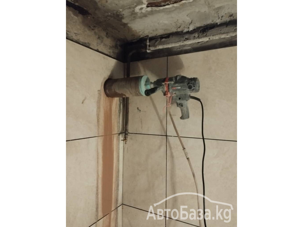 Алмазная резка и бурение в Бишкеке, Соокулуке, Беловодске и в г. Кара-Балта