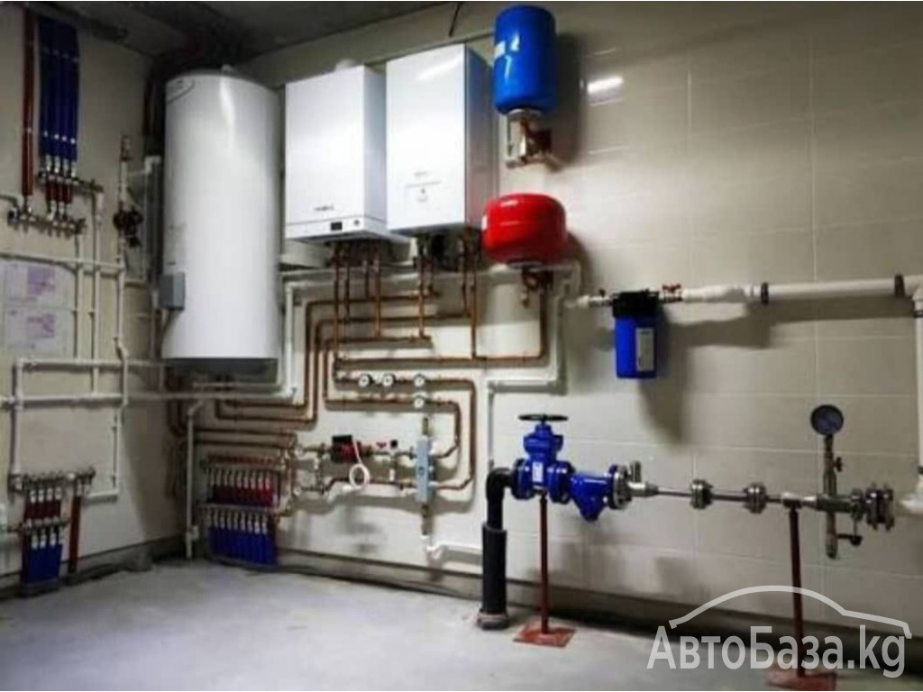 ОТОПЛЕНИЕ КОТЛЫ  САНТЕХНИКА