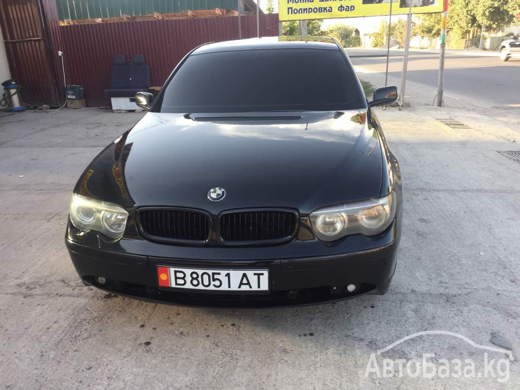 BMW 7 серия 2002 года за ~531 000 сом
