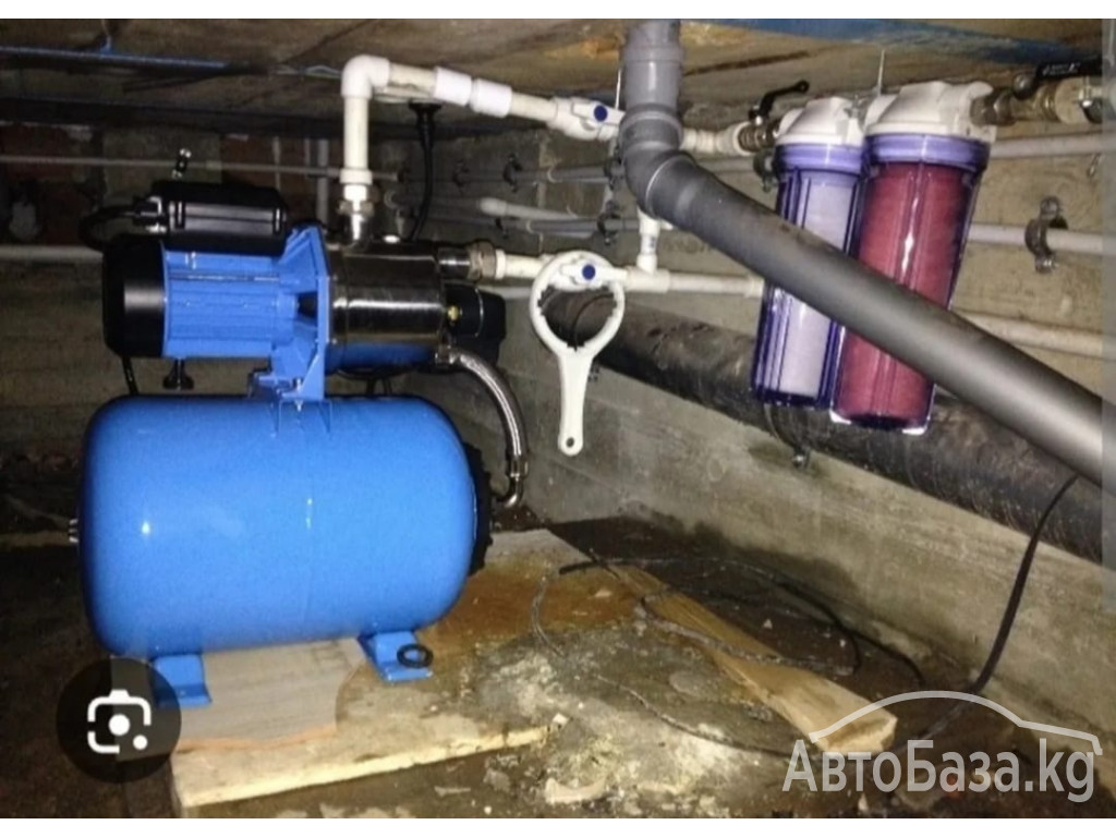 УСТАНОВКА НАСОСОВ  МОНТАЖ И ЗАМЕНА  СКВАЖИН