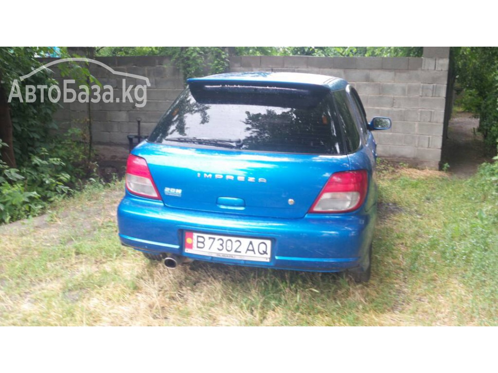 Subaru Impreza 2002 года за ~318 200 руб.