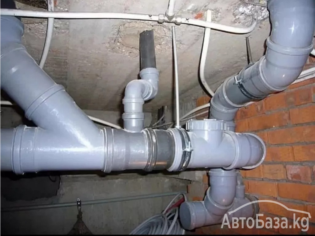 Услуги сантехника. -Стяжка -Траншея -Установка септика -Алмазное бурение