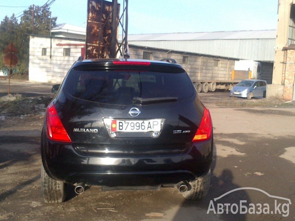 Nissan Murano 2004 года за ~1 227 300 руб.