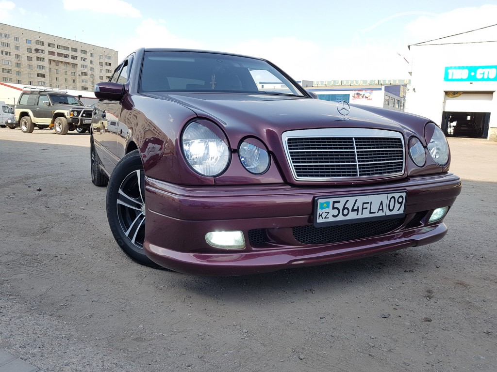 Бампер w210 AMG 5.0, AMG 5.5, Wald