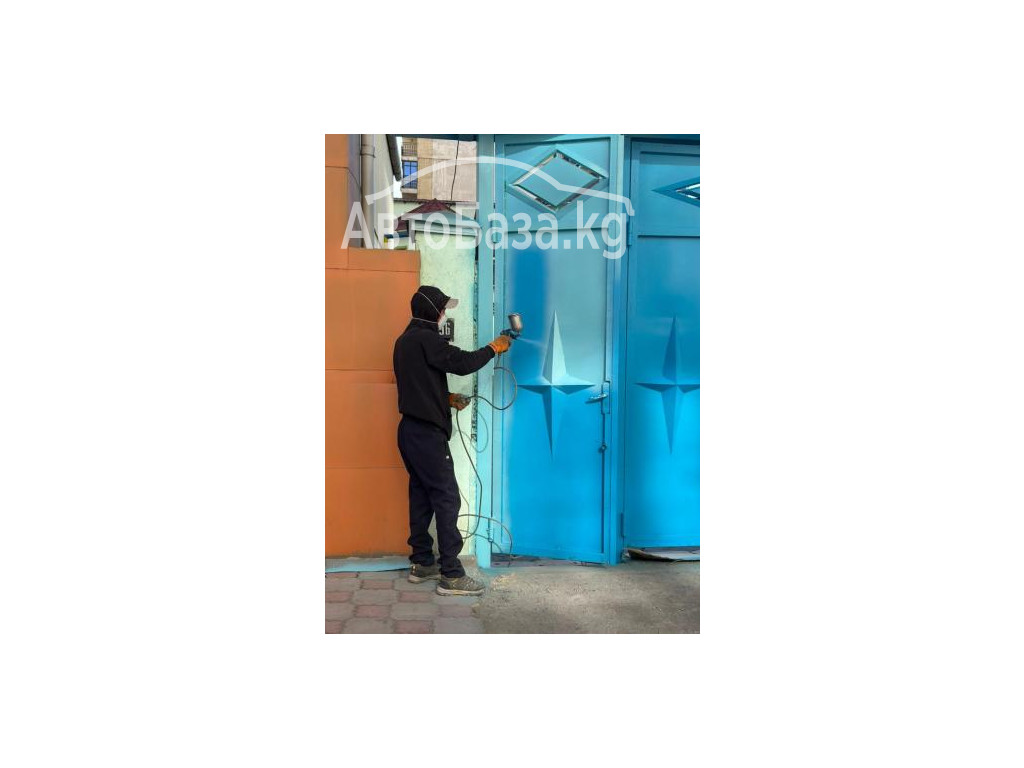 ПРОФЕССИОНАЛЬНАЯ  ПОКРАСКА ВОРОТ, КРЫШ И МЕТАЛЛОКОНСТРУКЦИЙ