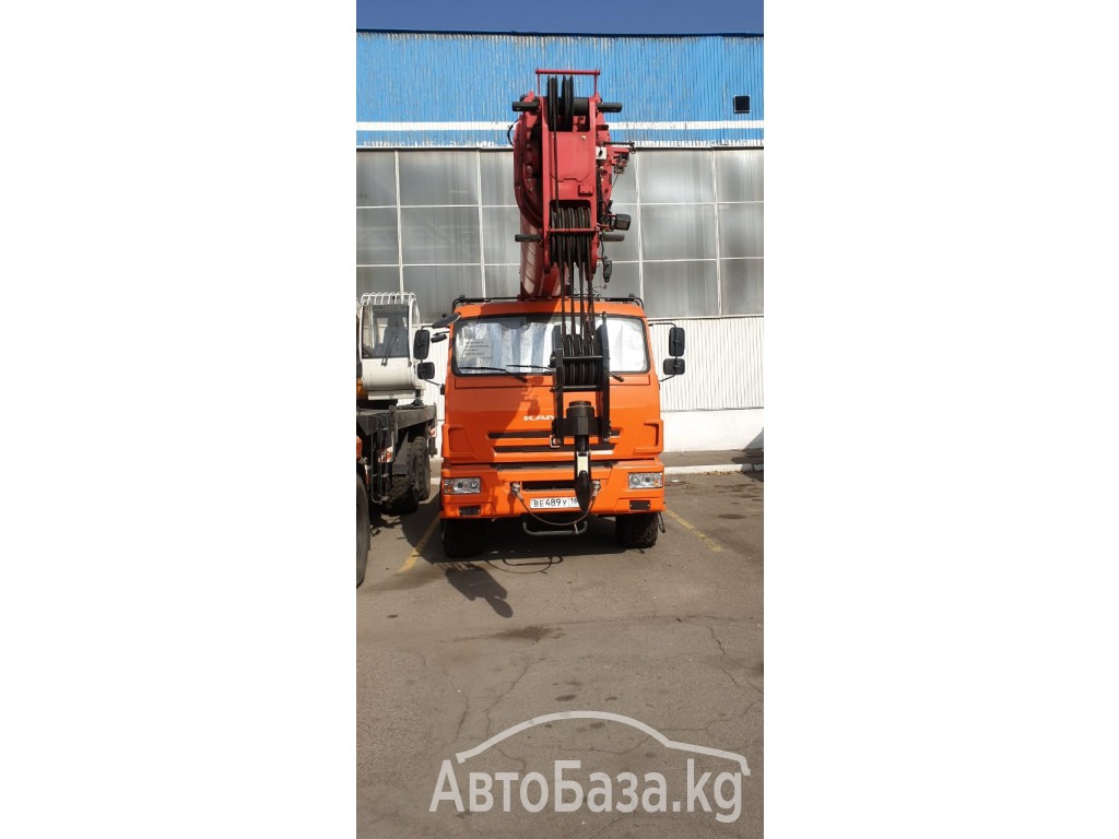 Автокран КамАЗ КС-55713-5 "SANY" 25 тонн