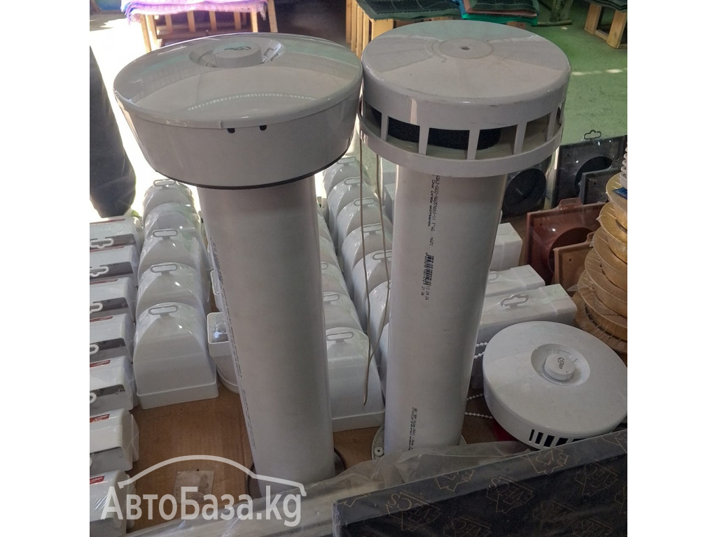 Приточные клапаны, промышленные и бытовые вентиляторы