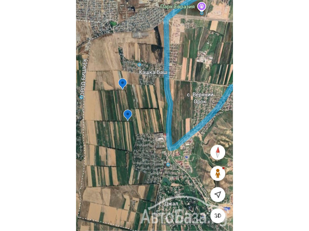 Срочно продается участок для сельско хозяйства. 1.55 га. Село Джал