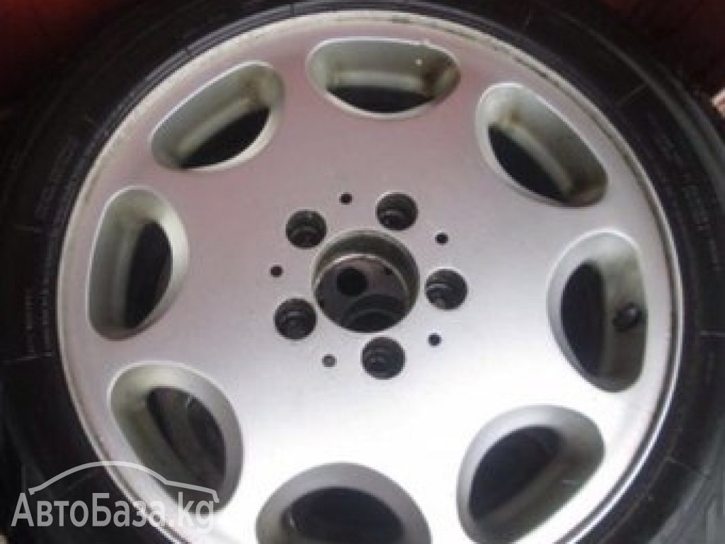 Bridgestone	R15 195x65 Срочно продаю диски от Mersa в месте с шинами летним