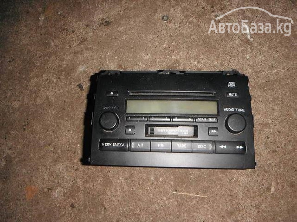 Магнитола для Toyota Land Cruiser 120 Prado 2002-2009 г.в., CD и кассета
А
