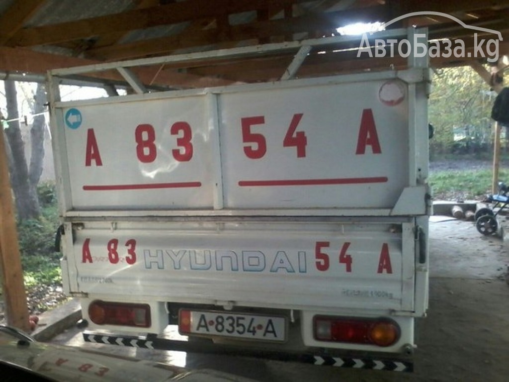 Бортовой Hyundai porter