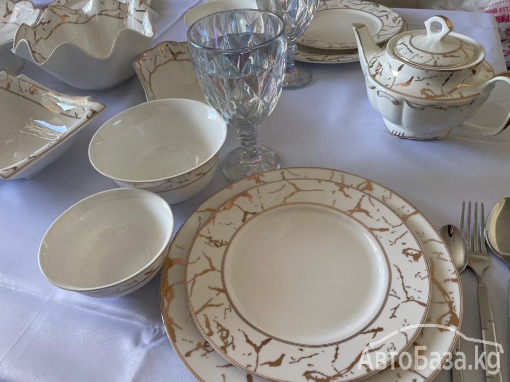 Посуда на прокат Бишкек! Аренда посуды  
