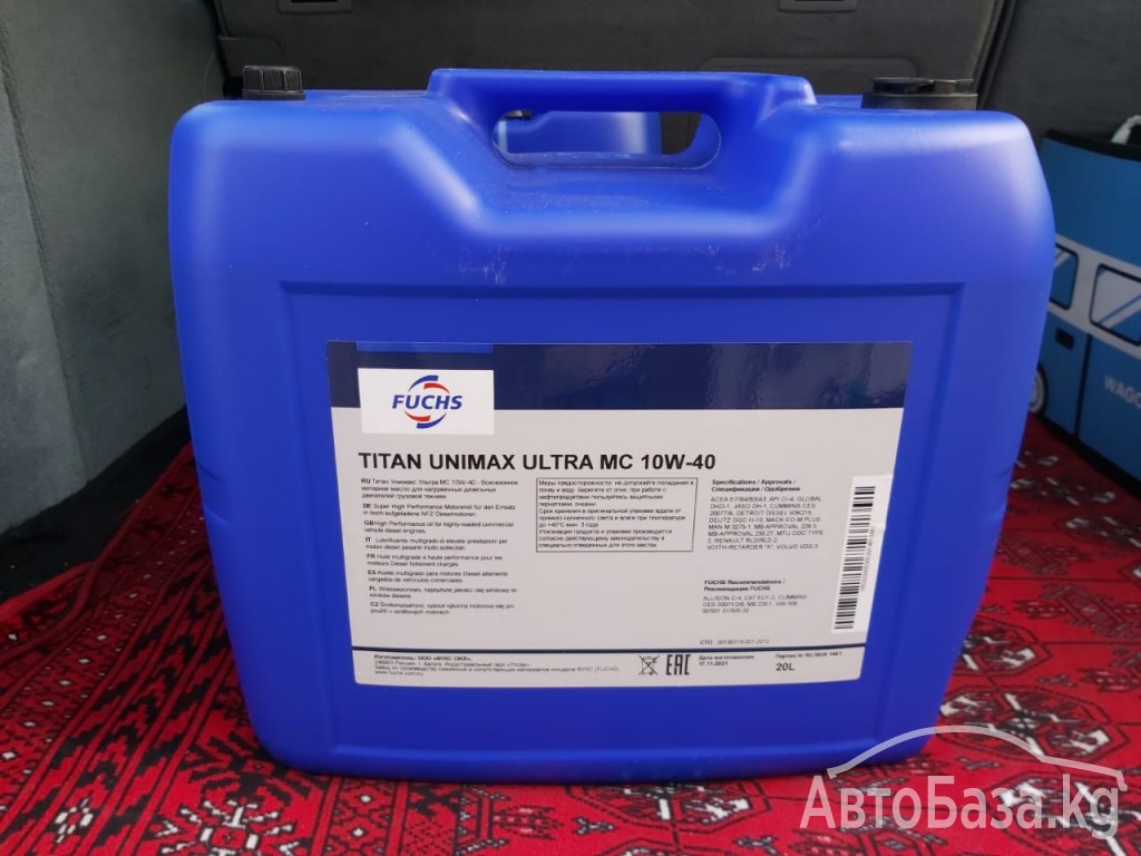 Моторное масло Titan Unimax Ultra MC Sae 10w-40