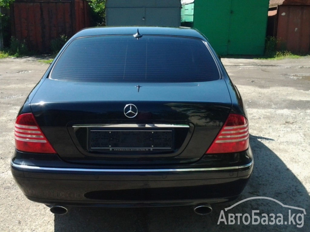 Mercedes-Benz S-Класс 2002 года за ~1 008 700 сом