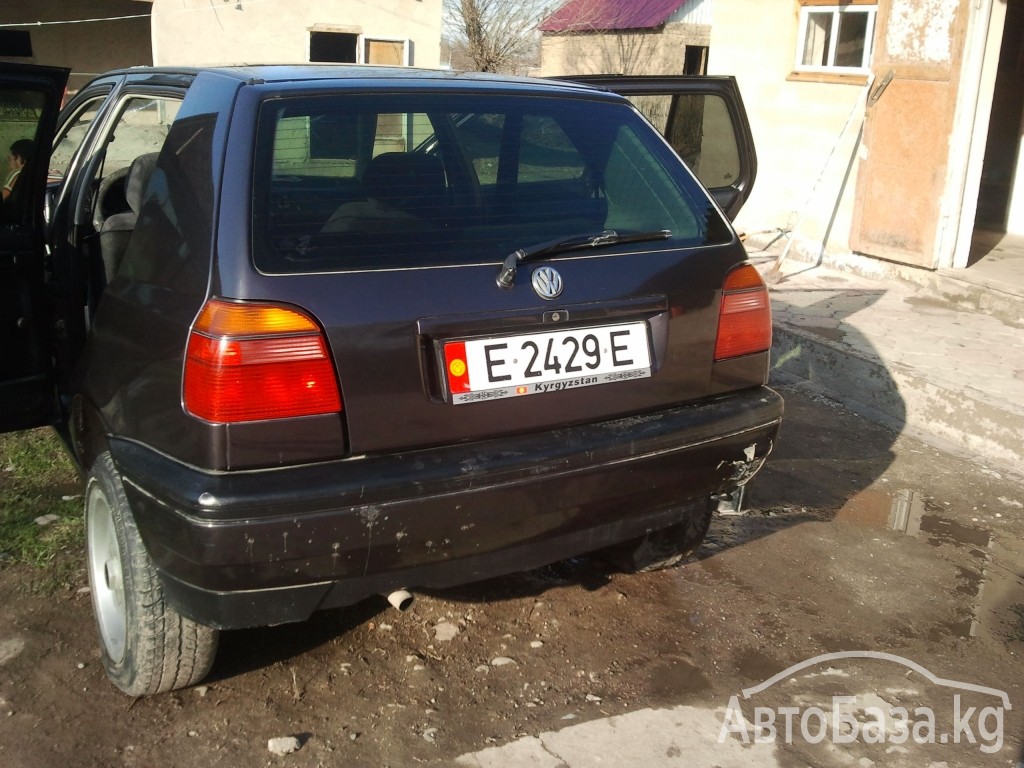 Volkswagen Golf 1992 года за ~258 700 сом