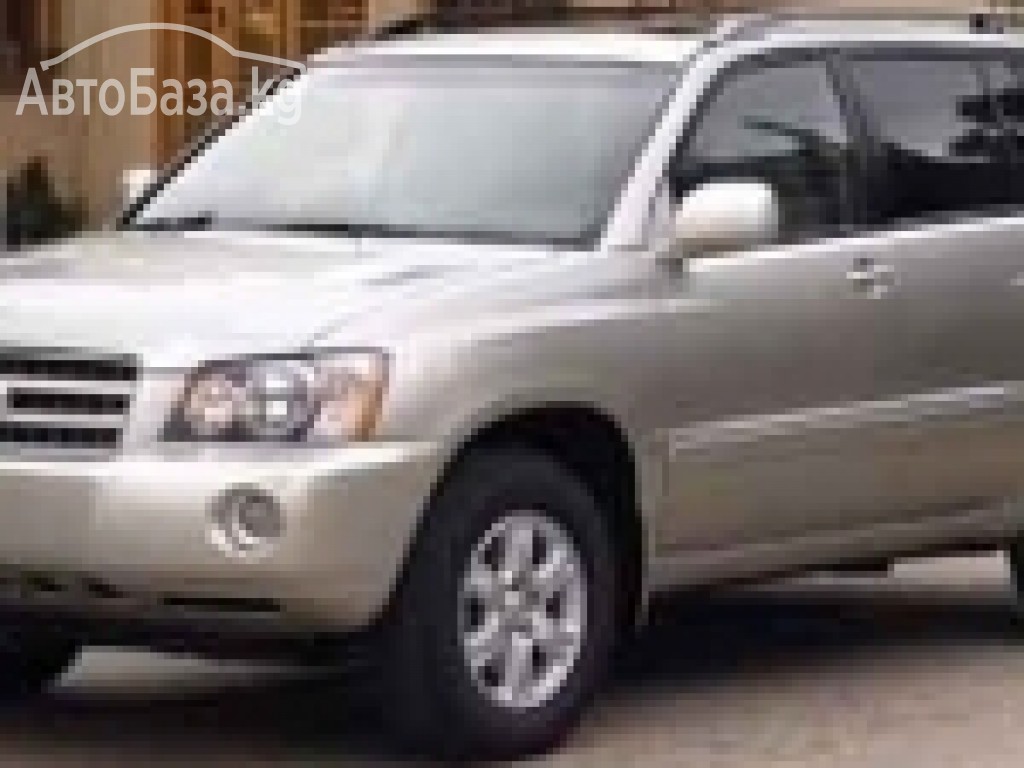 Toyota Highlander 2003 года за 14 500$