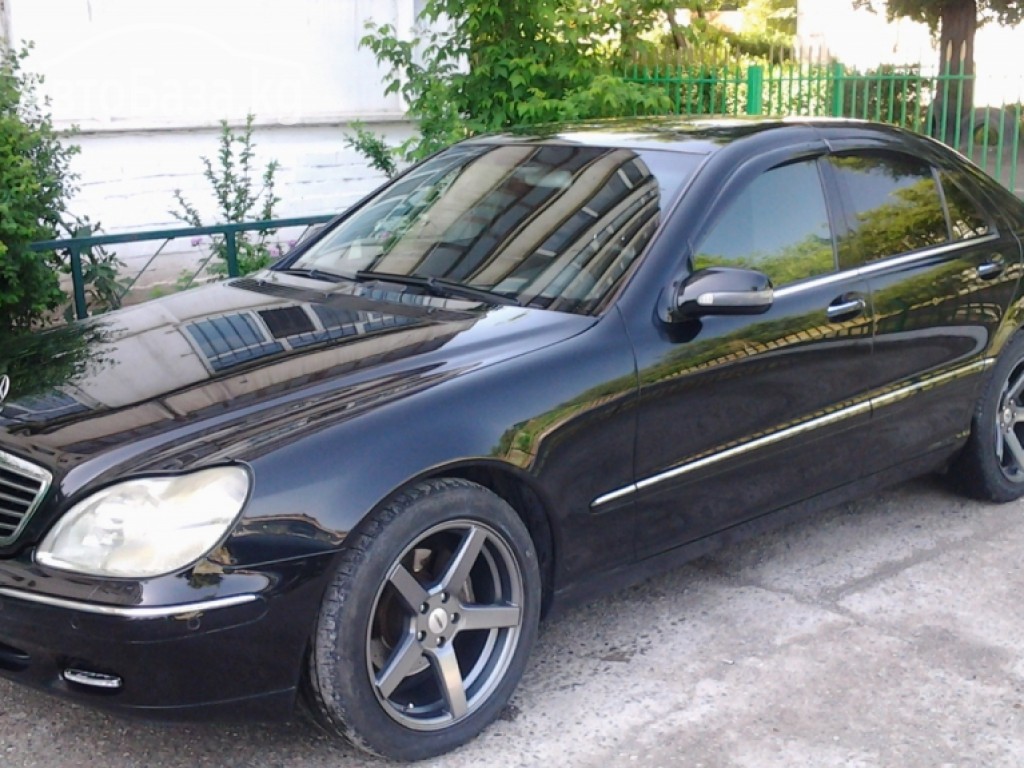 Mercedes-Benz S-Класс 2002 года за ~1 063 700 руб.