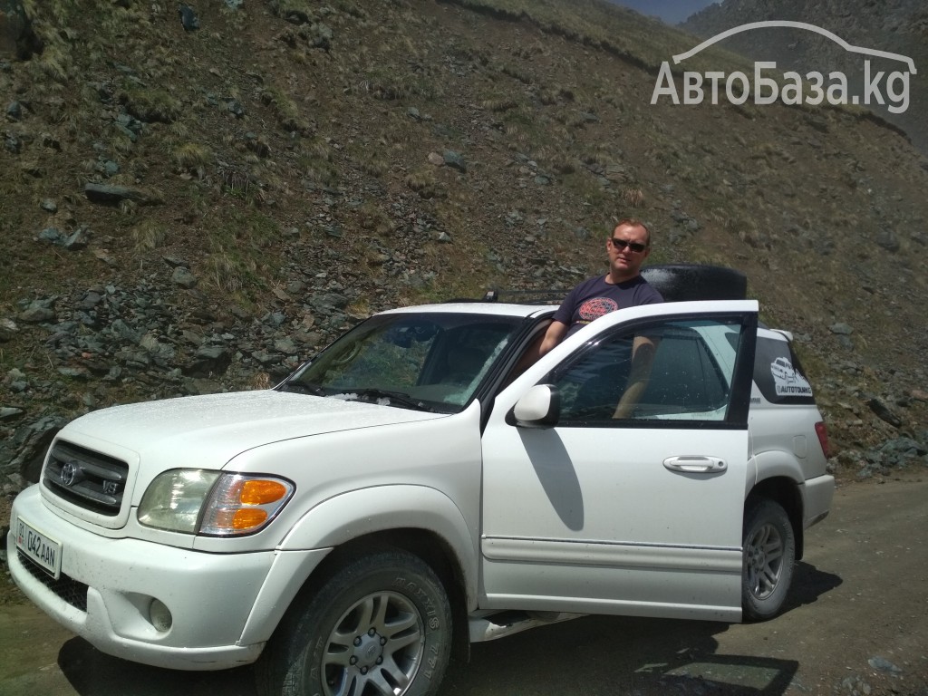Toyota Sequoia - перевозки, туры по Кыргызстану, Иссык-Куль.
