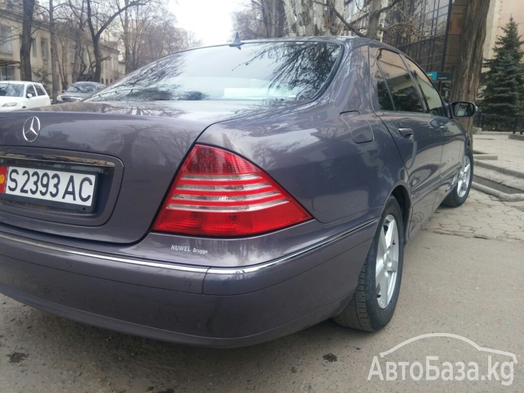 Mercedes-Benz S-Класс 2003 года за ~1 120 700 сом