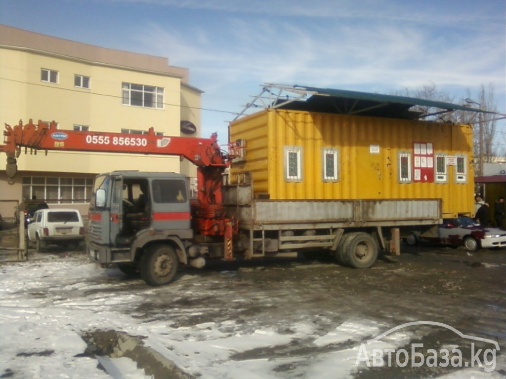 Автокран  Эвакуатор Бишкек + кран до 7 тонн