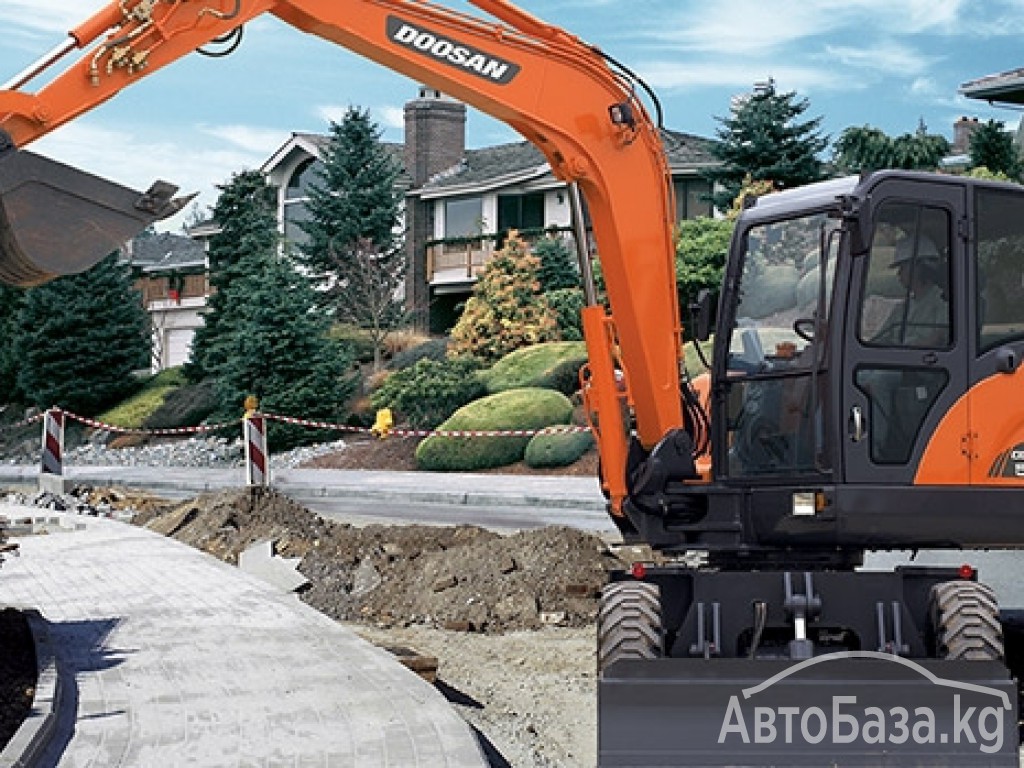 Экскаватор Doosan Колесный DX 55 W  