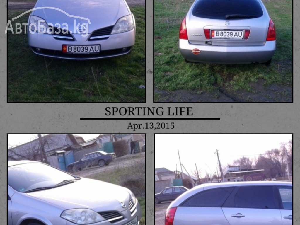 Nissan Primera 2003 года за ~388 000 сом