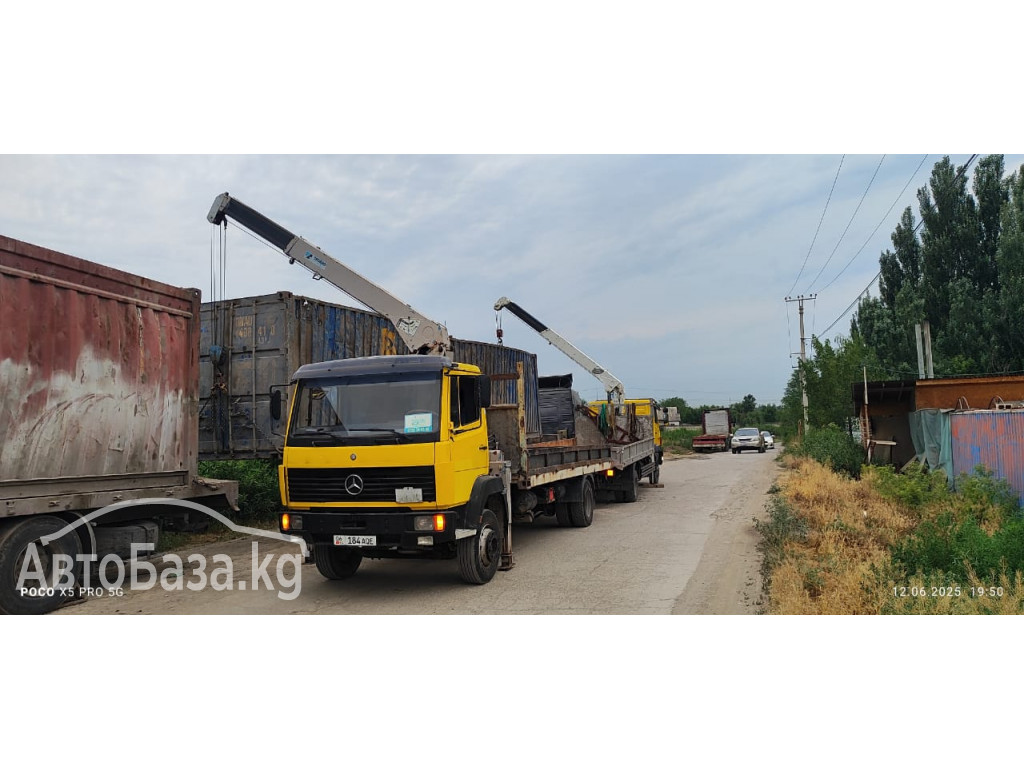 Услуги крана манипулятора Бишкек 