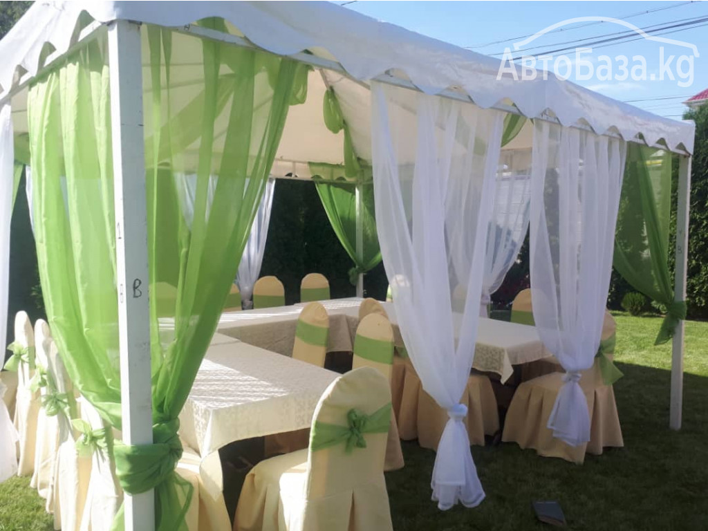 Аренда столов и стульев! Столы-стулья, шатры на прокат