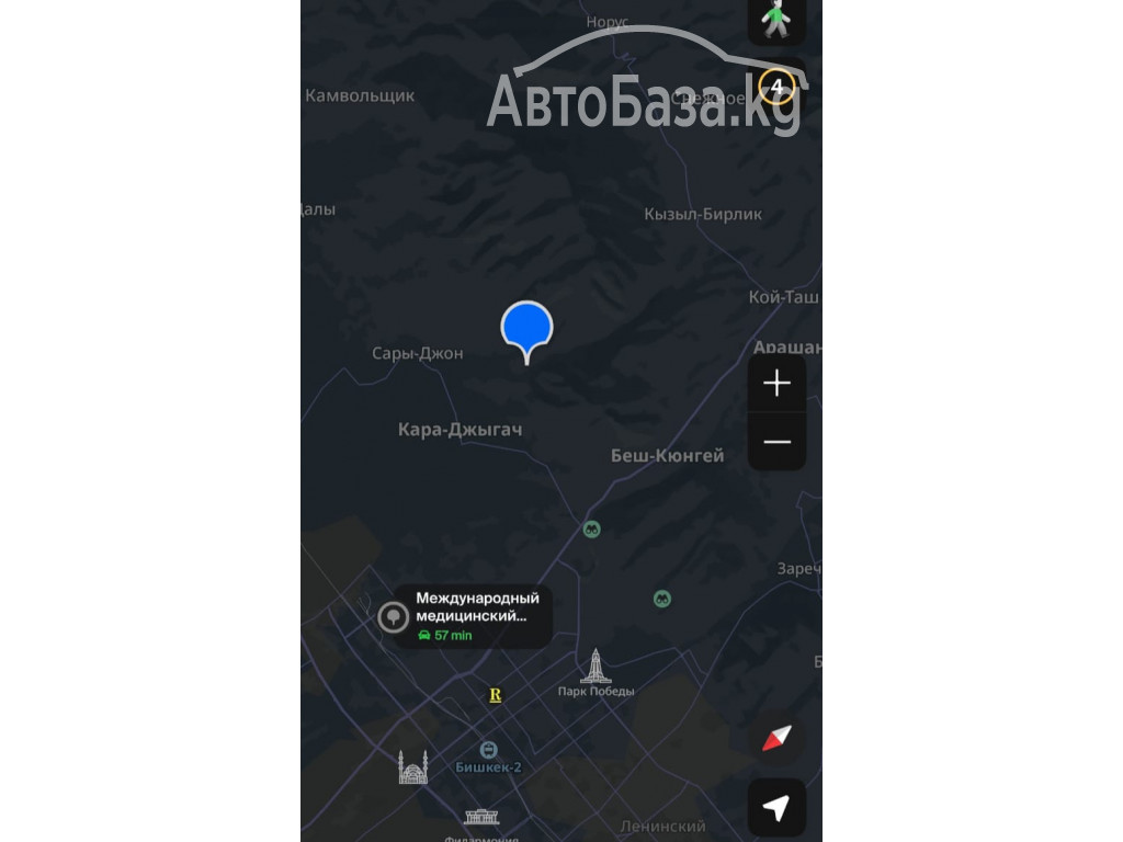 Продается дачный участок в савхозе Ала-Тоо, красная срочная цена