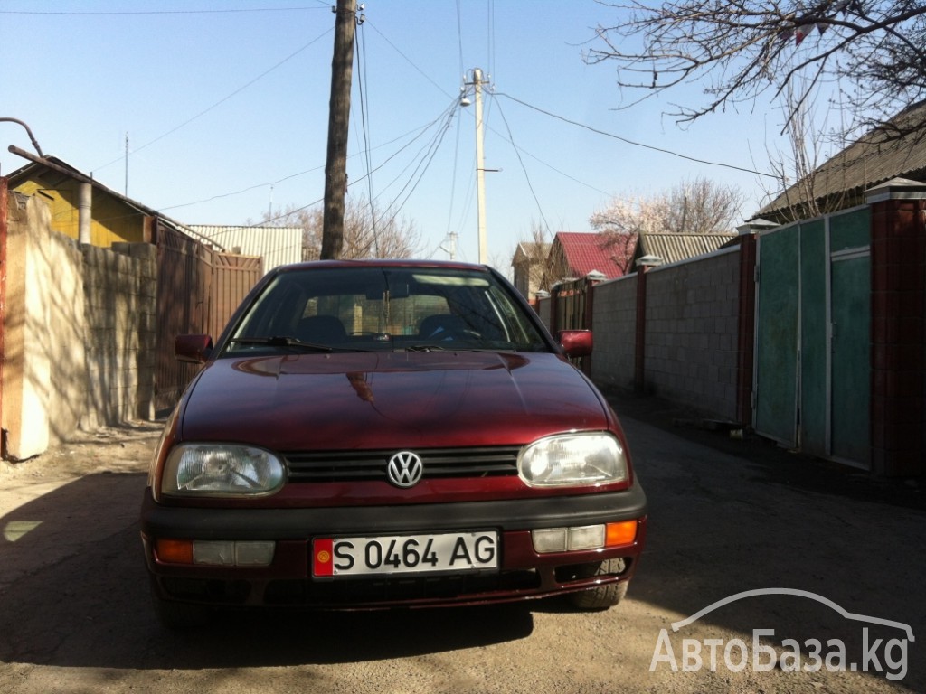 Volkswagen Golf 1993 года за ~184 900 сом