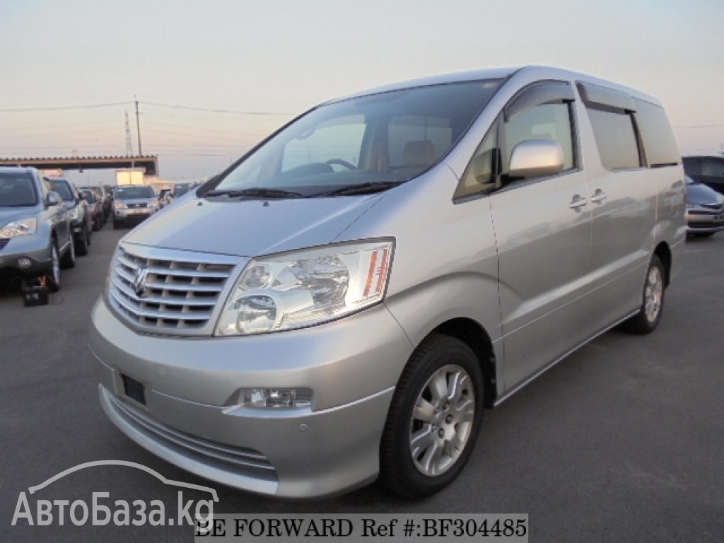 Тойота альфард 2004. Toyota Alphard 2004. Тойота 2004 года микроавтобус. Тойота альфард 2004 глушитель.