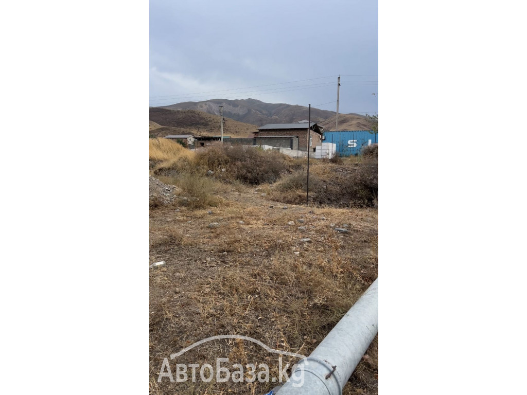 Продается дачный участок в савхозе Ала-Тоо, красная срочная цена
